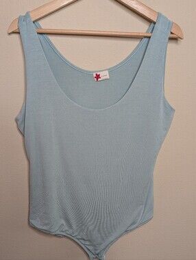 NWT Blue Leopard Sage Bodysuit Size 3X